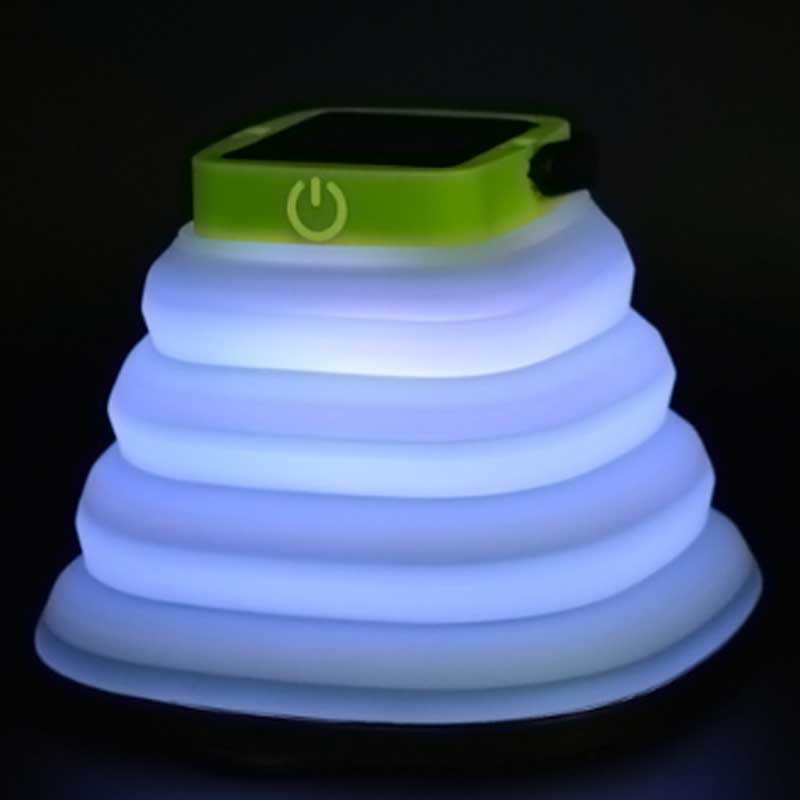 LED Camping Light Solar Solar Rechargeable Lantern Économie d\'énergie Soft Solar Lanterns LED Bubble Light