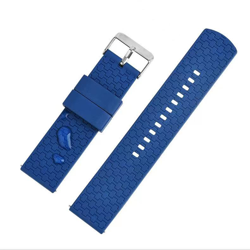 Bracelettes de bracelet FluororUbber Watch Multi Color pour les montres